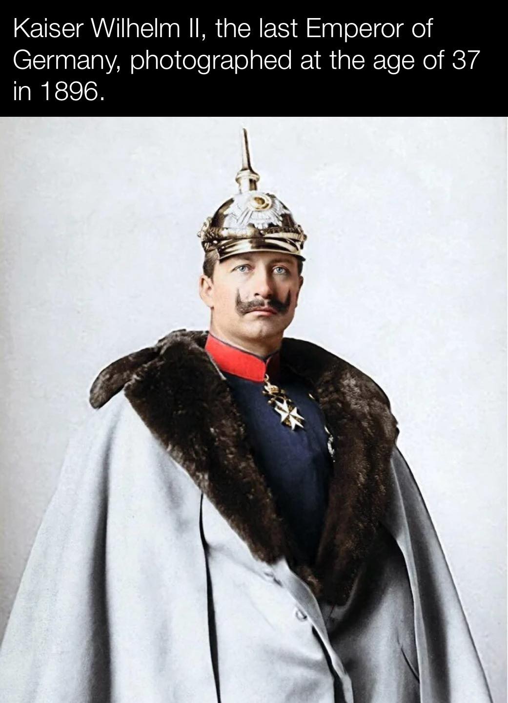 Kaiser Wilhelm II born in 1859 became Germany s last emperor in  