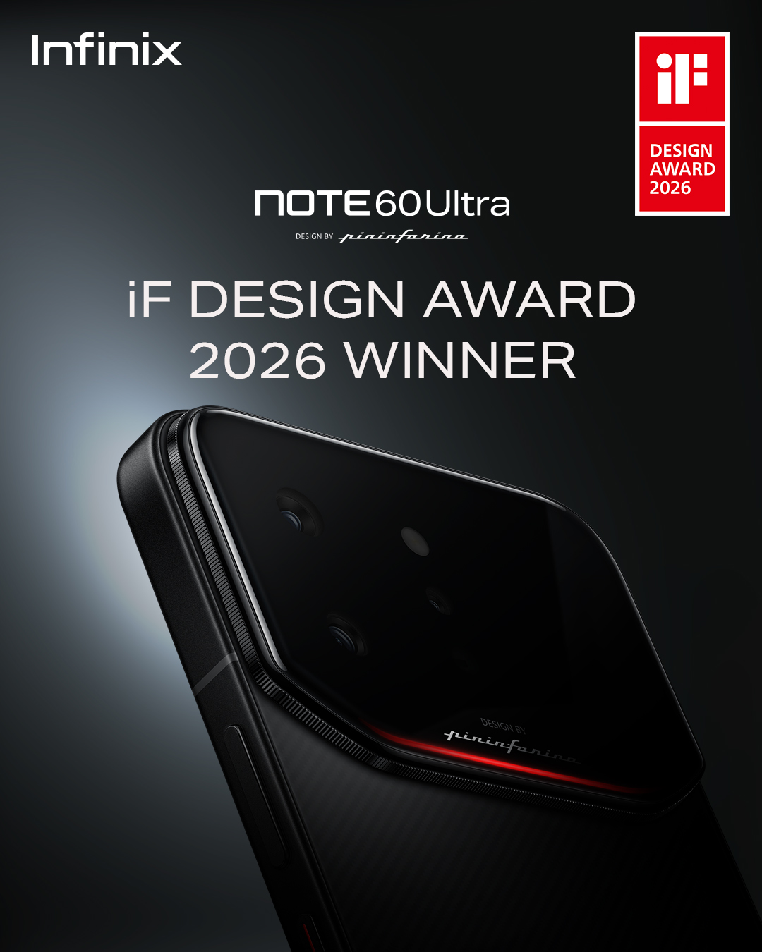 Infinix - We're thrilled to announce that we've won an #iFDesignAward ...