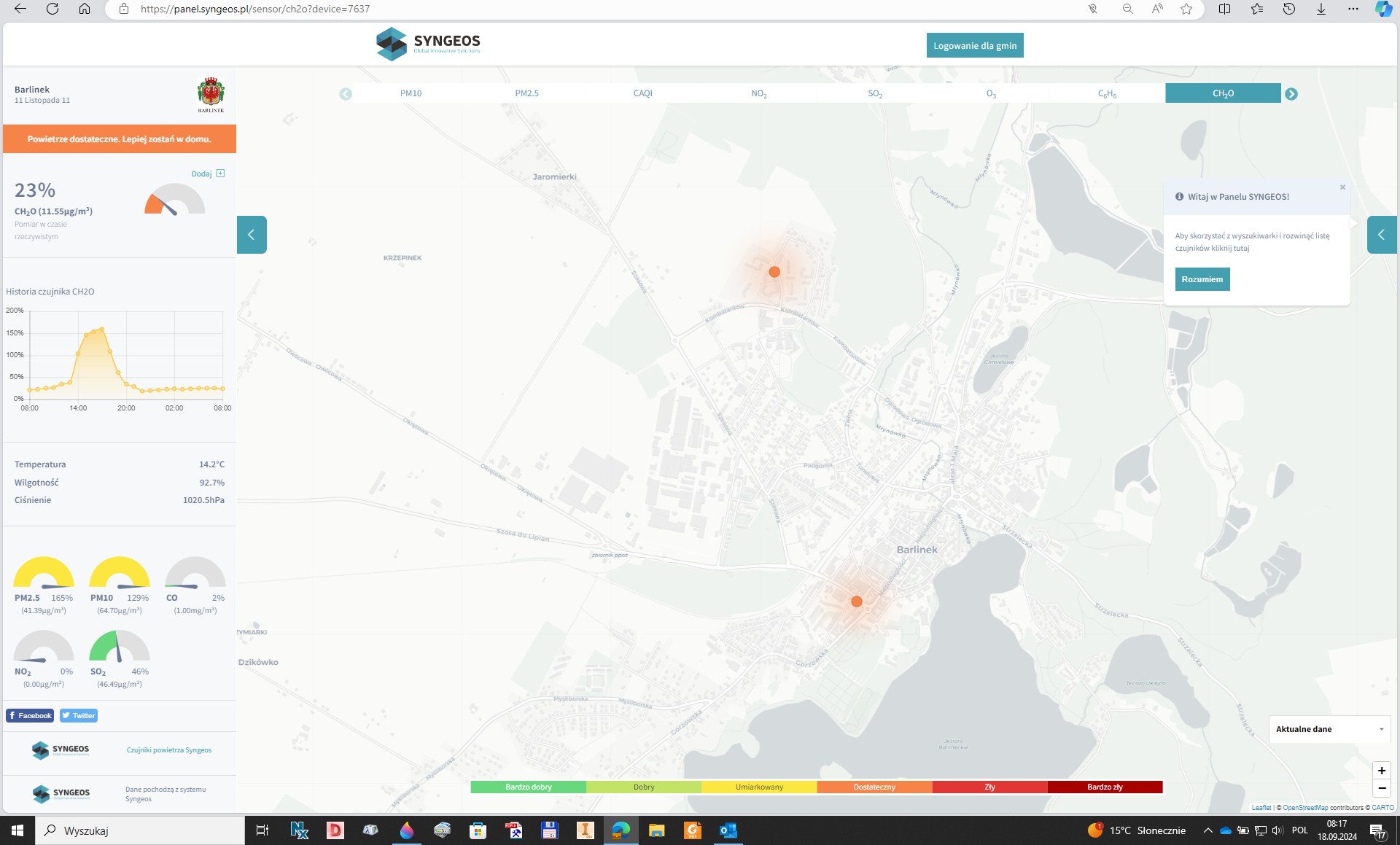 Czyste powietrze nad HaCon-em | Barlinek