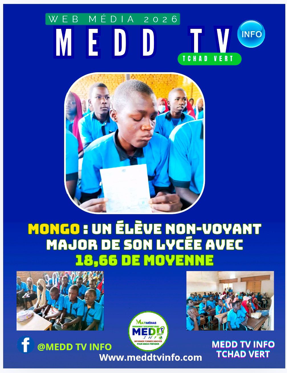 MEDD - 📚📖𝐌𝐨𝐧𝐠𝐨 : 𝐔𝐧 é𝐥è𝐯𝐞 𝐧𝐨𝐧-𝐯𝐨𝐲𝐚𝐧𝐭 𝐦𝐚𝐣𝐨𝐫 𝐝𝐞 𝐬𝐨𝐧 𝐥𝐲𝐜é𝐞 𝐚𝐯𝐞𝐜 18,66 𝐝𝐞 ...