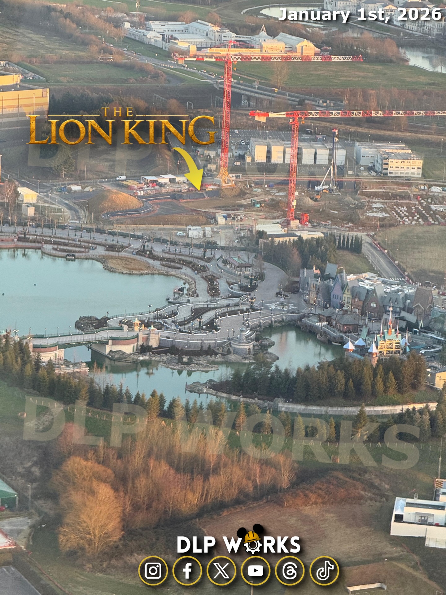 DLP Works - [Aerial Views] ️🦁 The Lion King Land -... | Facebook