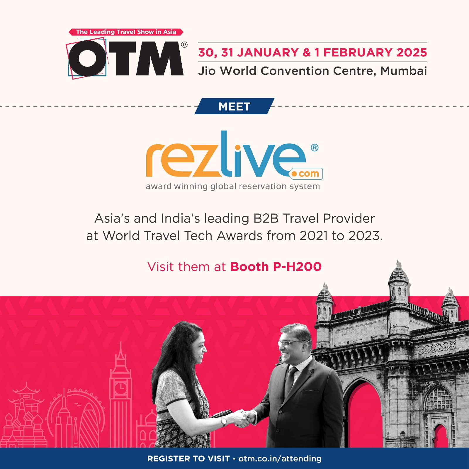 OTM - Meet RezLive.com at #OTM2025! 🚀 A globally acclaimed B2B ...