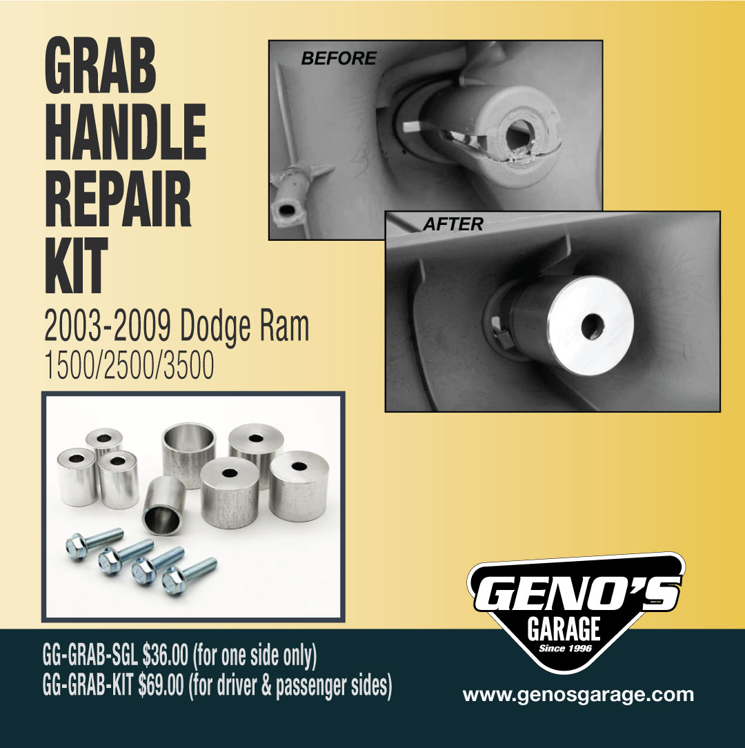 Geno's Garage - On the 2003-2009 Dodge 1500, 2500 and 3500... | Facebook
