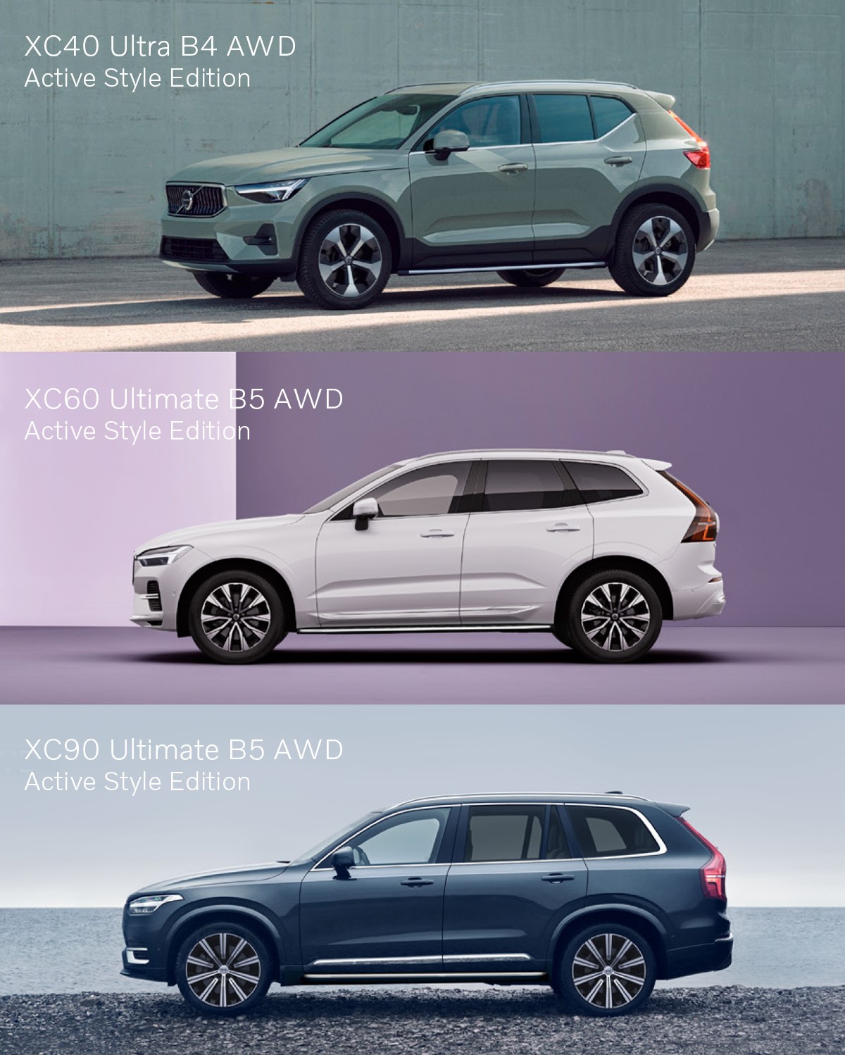 volvo xc40 標準ルーフスポイラー　純正 機能性と美しさを兼ね備えて】 XC40 / XC60 / XC90 に、ディーラー特別