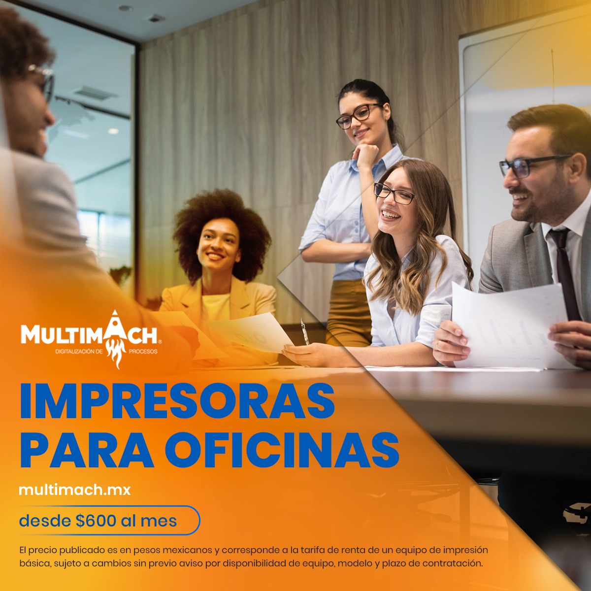 Equipa... - Multimach - Renta de impresoras y multifuncionales