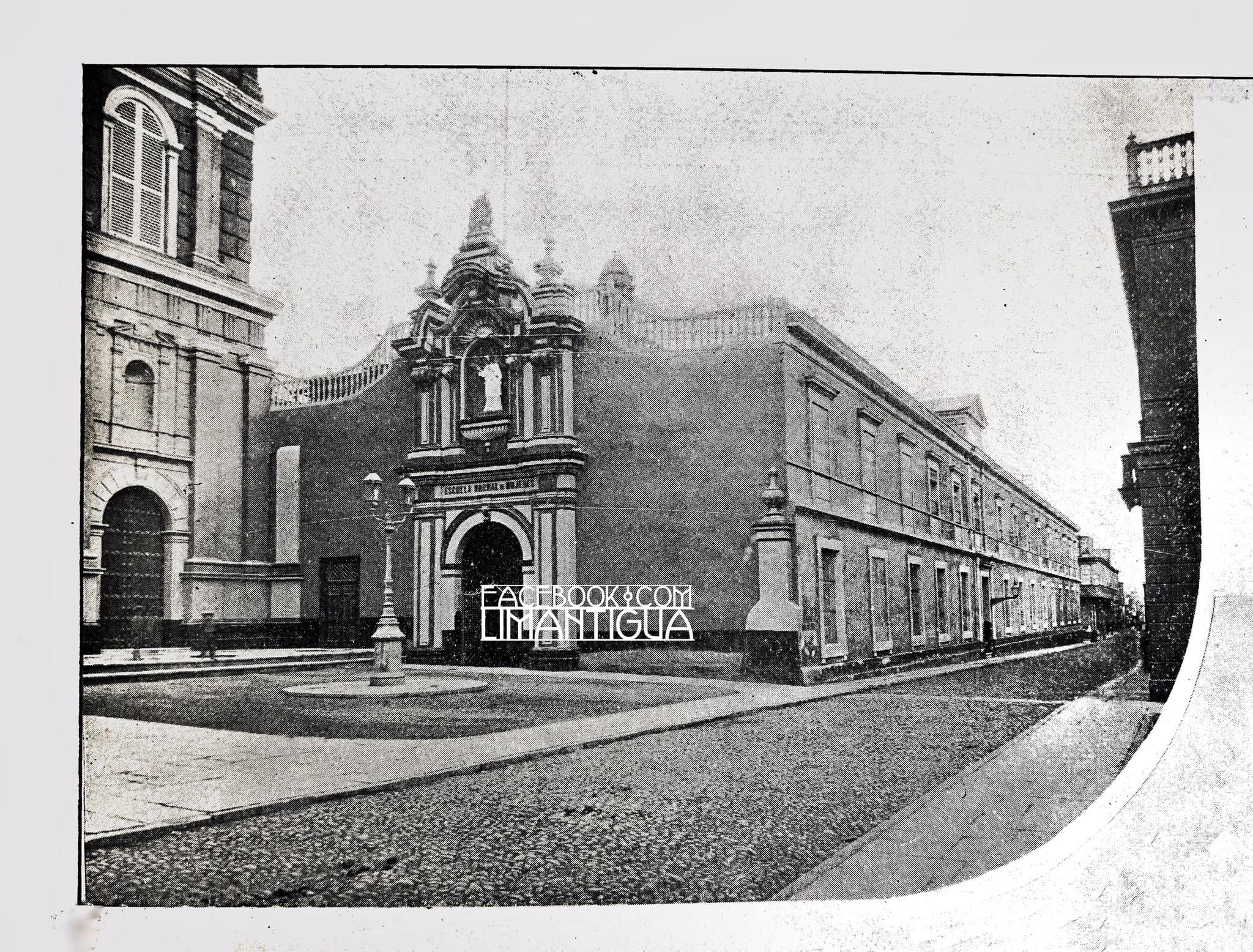 Lima Antigua - Escuela Normal de Mujeres a inicios del...