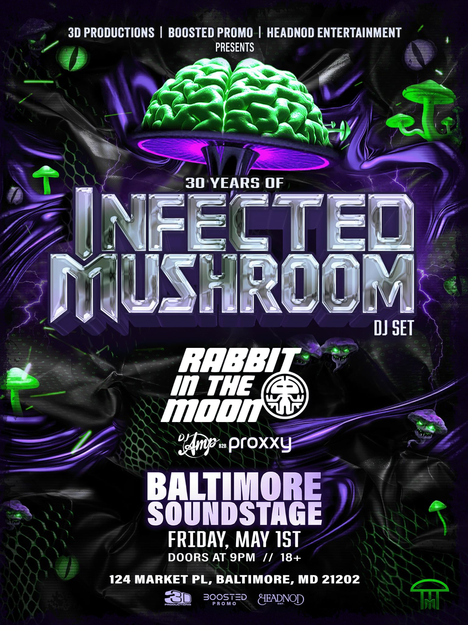 Headnod - JUST ANNOUNCED 🍄🔥 A night of dance music legends as we ...