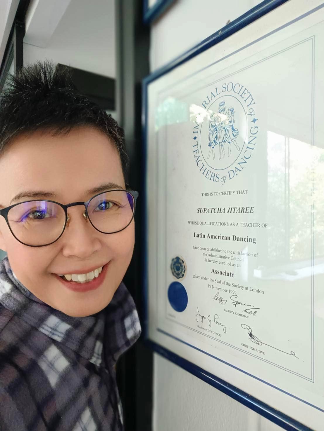 Certificate ISTD... - KruSao KsDance ลีลาศเพื่อสุขภาพ | Facebook