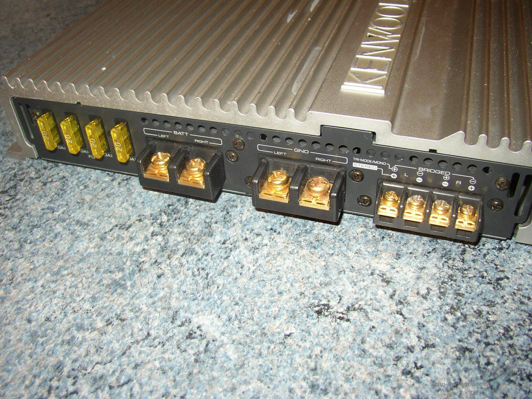 KENWOOD KAC-1023 (Made in Japan) circa 1992 Rated Power Output: 2