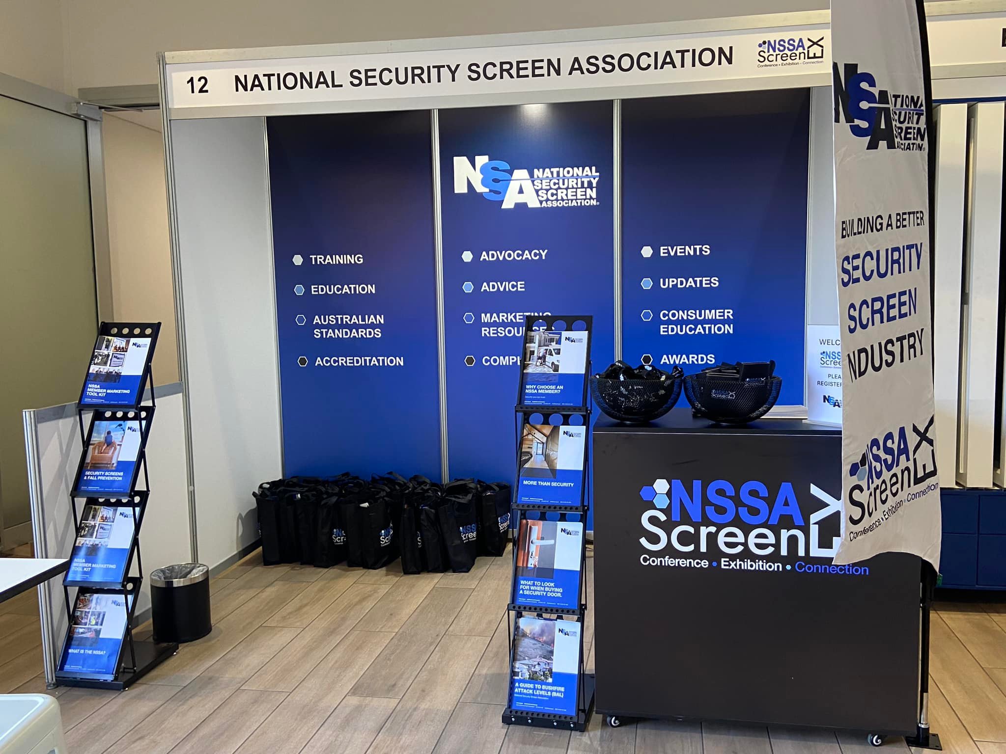 Day one of NSSA... - National Security Screen Association