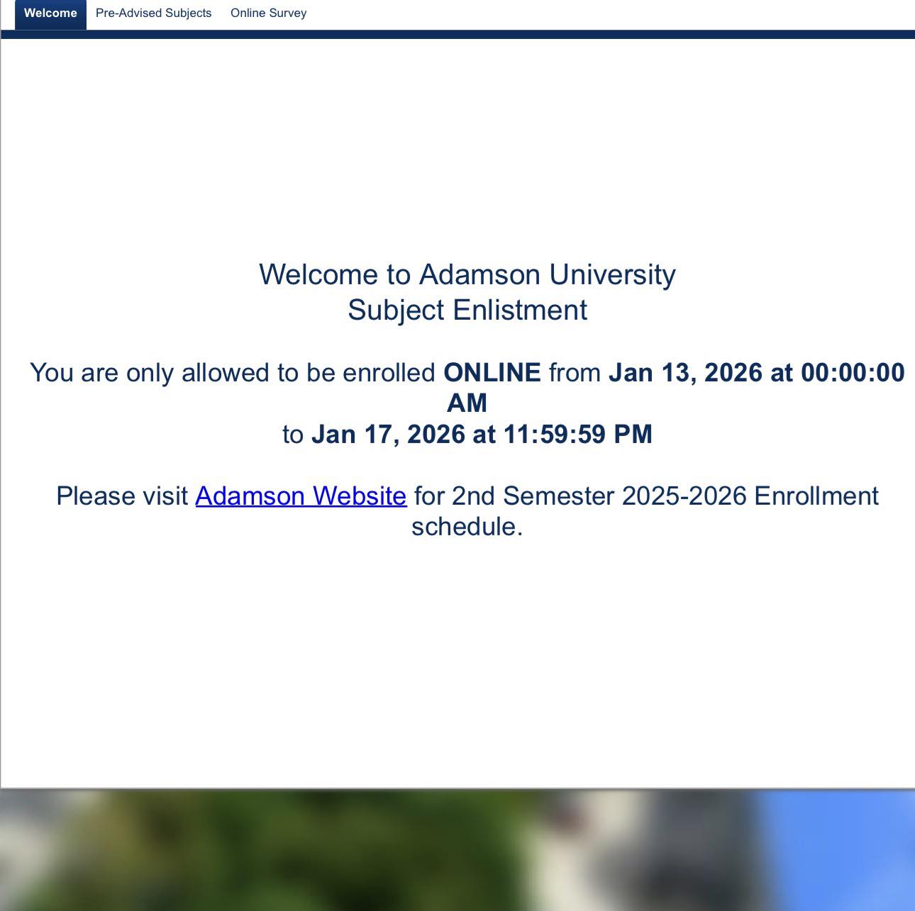 Adamson University | Need ba pumunta nang school | Facebook