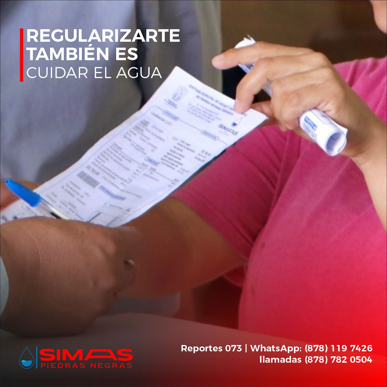 SIMAS - 💧 Regularizar tu servicio es un acto de responsabilidad con tu ...