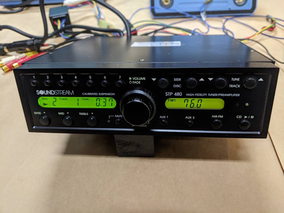 NAKAMICHI TP-1200 / SOUNDSTREAM STP480