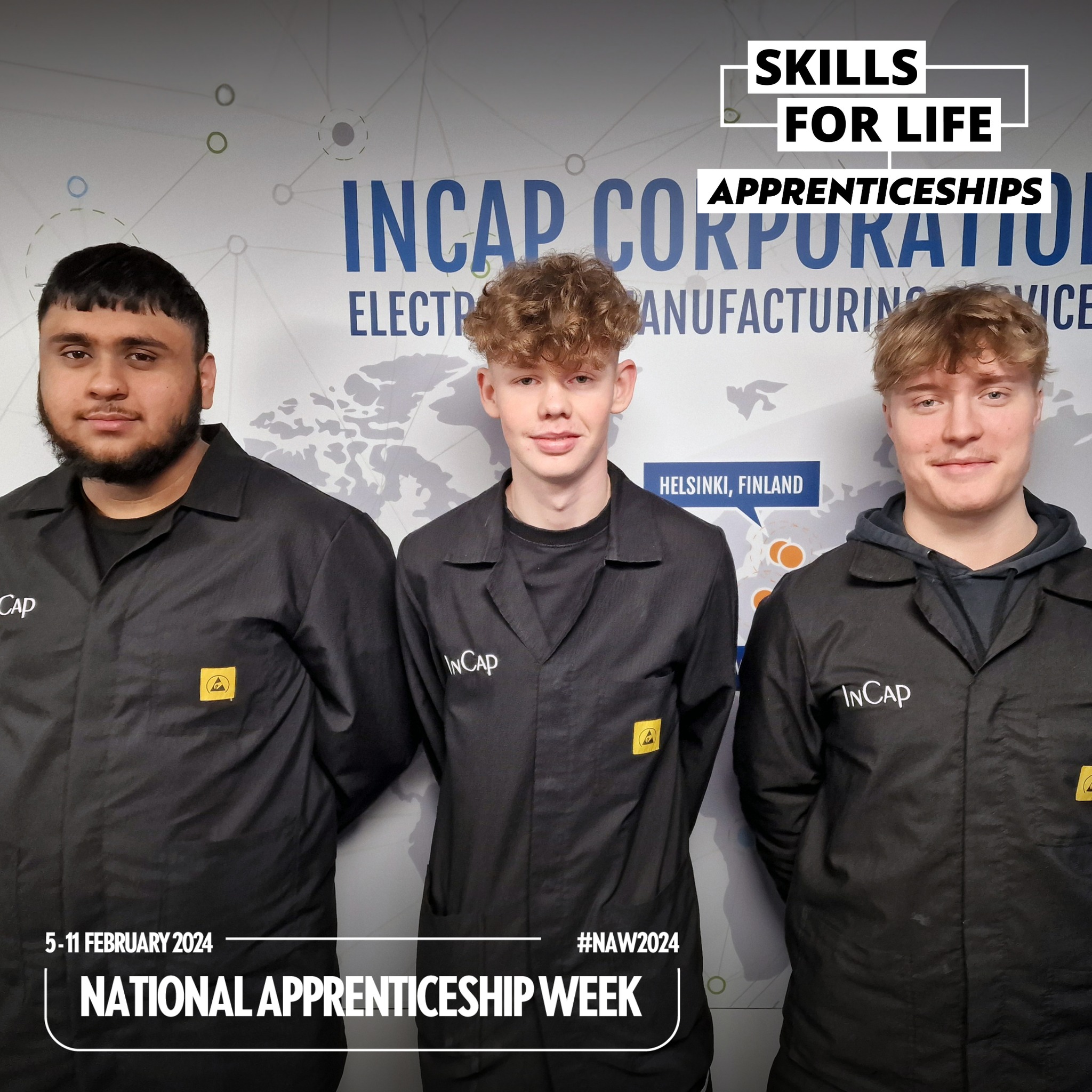 Meet our latest apprentices, Kaleem,... - Incap Corporation