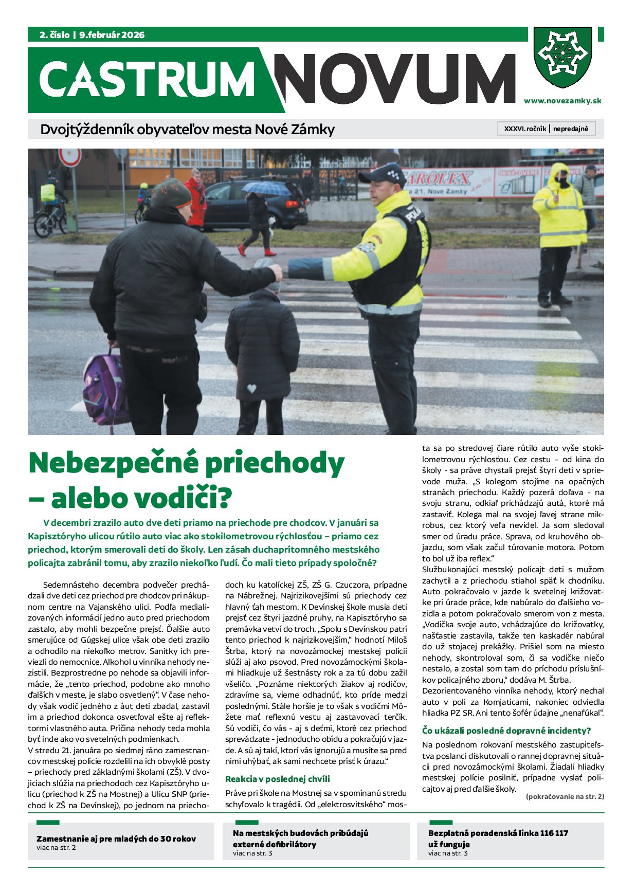 🇸🇰 Vyšlo tohročné 2. číslo Castrum... - Mesto Nové Zámky | Facebook