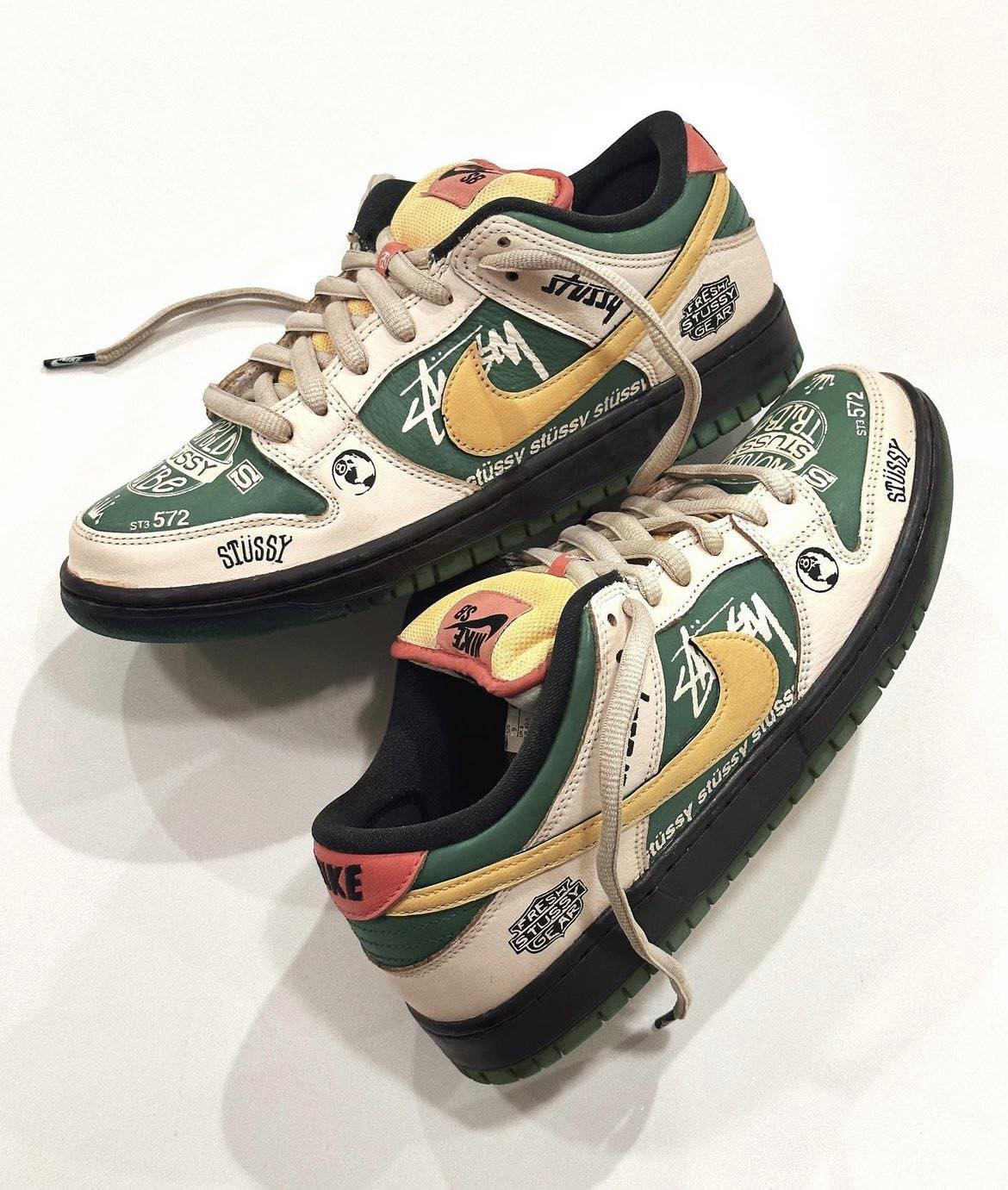 Nike SB Dunk Low “Stussy Speedway” Customs 🏎️💨 Drops 🔗 nicek