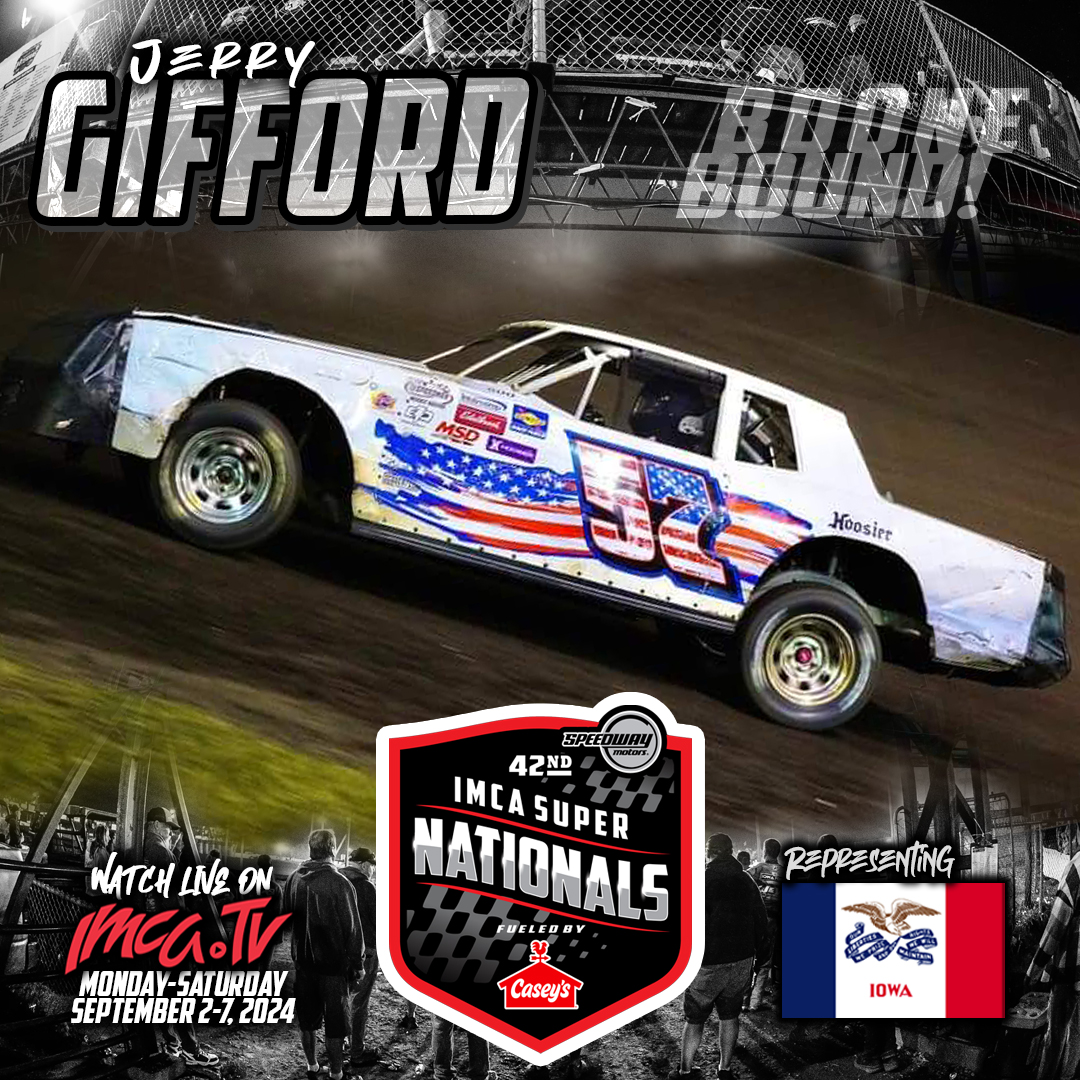 IMCA - 🏆 BOONE BOUND 🏆 🏁 Jerry Gifford 🏁 📺 Watch Every Lap LIVE on www ...