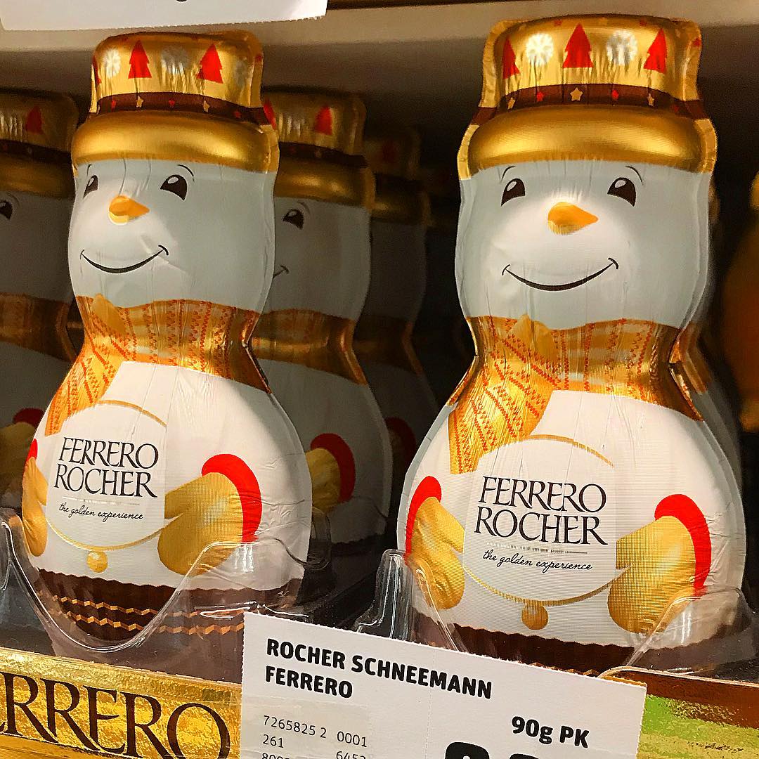 JunkfoodGuru - ️🍫Wer hätte auch gerne einen Ferrero Rocher Schneemann ...