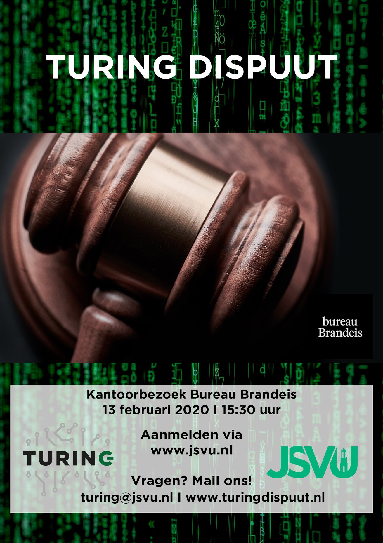 Turing Dispuut - Hoe ga je om met onverwachte wendingen... | Facebook