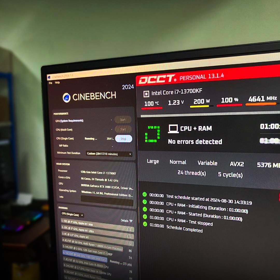 What to do about Intel i7 13700k processor screen-freezing issue