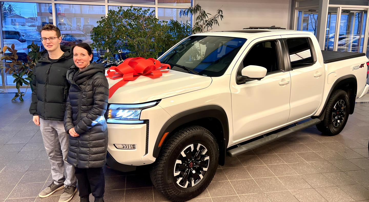 Rousseau Nissan - Félicitation à MME Nadya Tremblay pour...