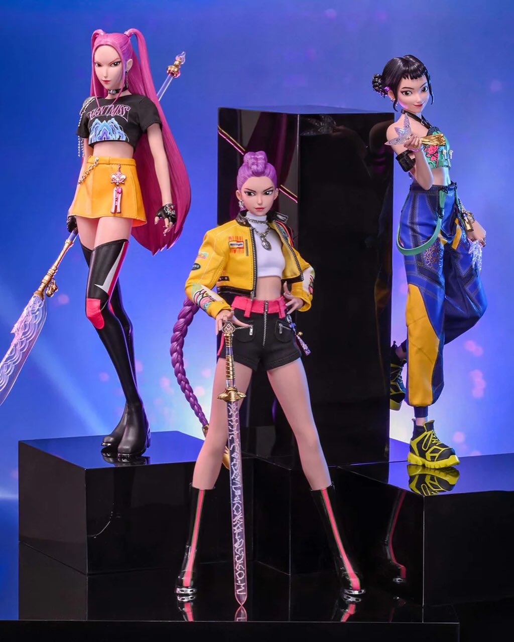 Figurines en vinyle K-Pop Demon Hunters, figurines d'action K-Pop HUNTR