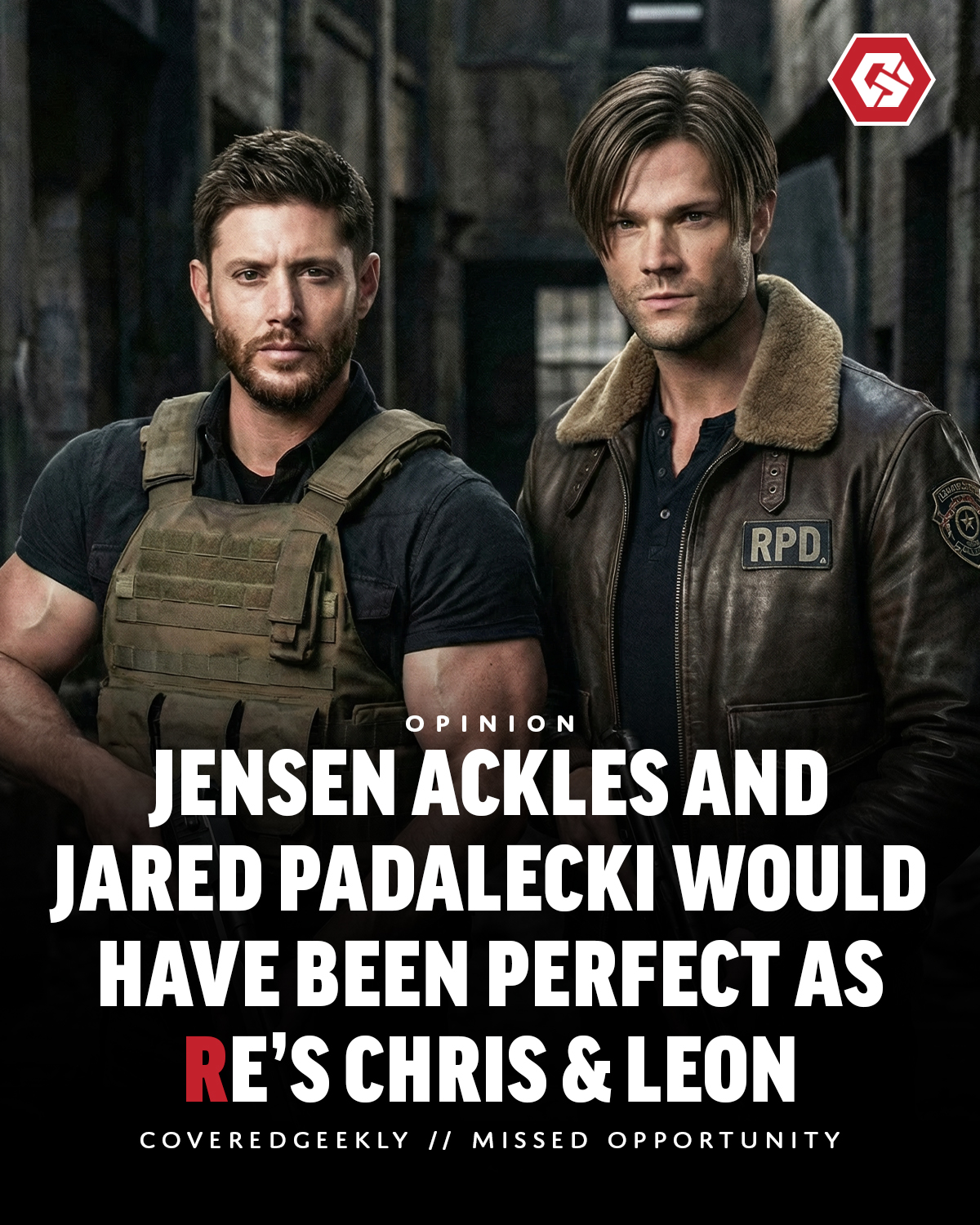 CoveredGeekly - Jensen Ackles and Jared Padalecki, best known for ...