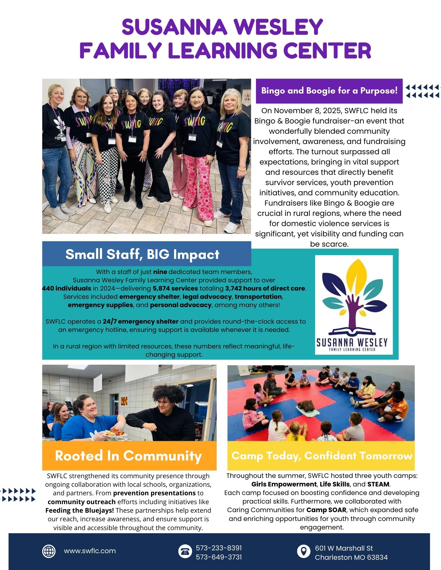 Susanna Wesley Family Learning Center - “My name is Mandy, and I am a ...