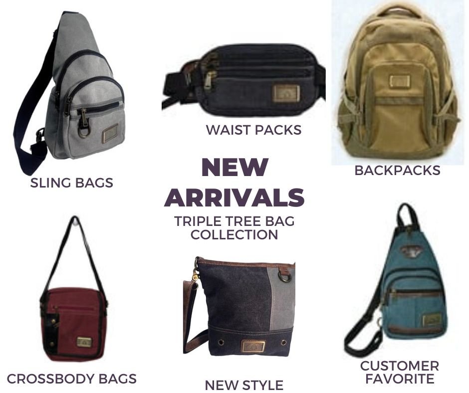 The Handbag - Triple Tree bags have been a customer favorite since
