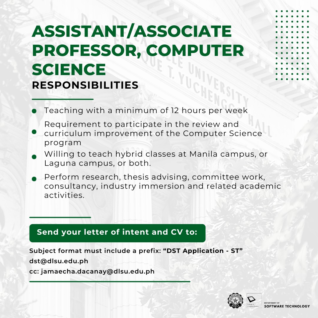 DLSU Software Technology added... - DLSU Software Technology