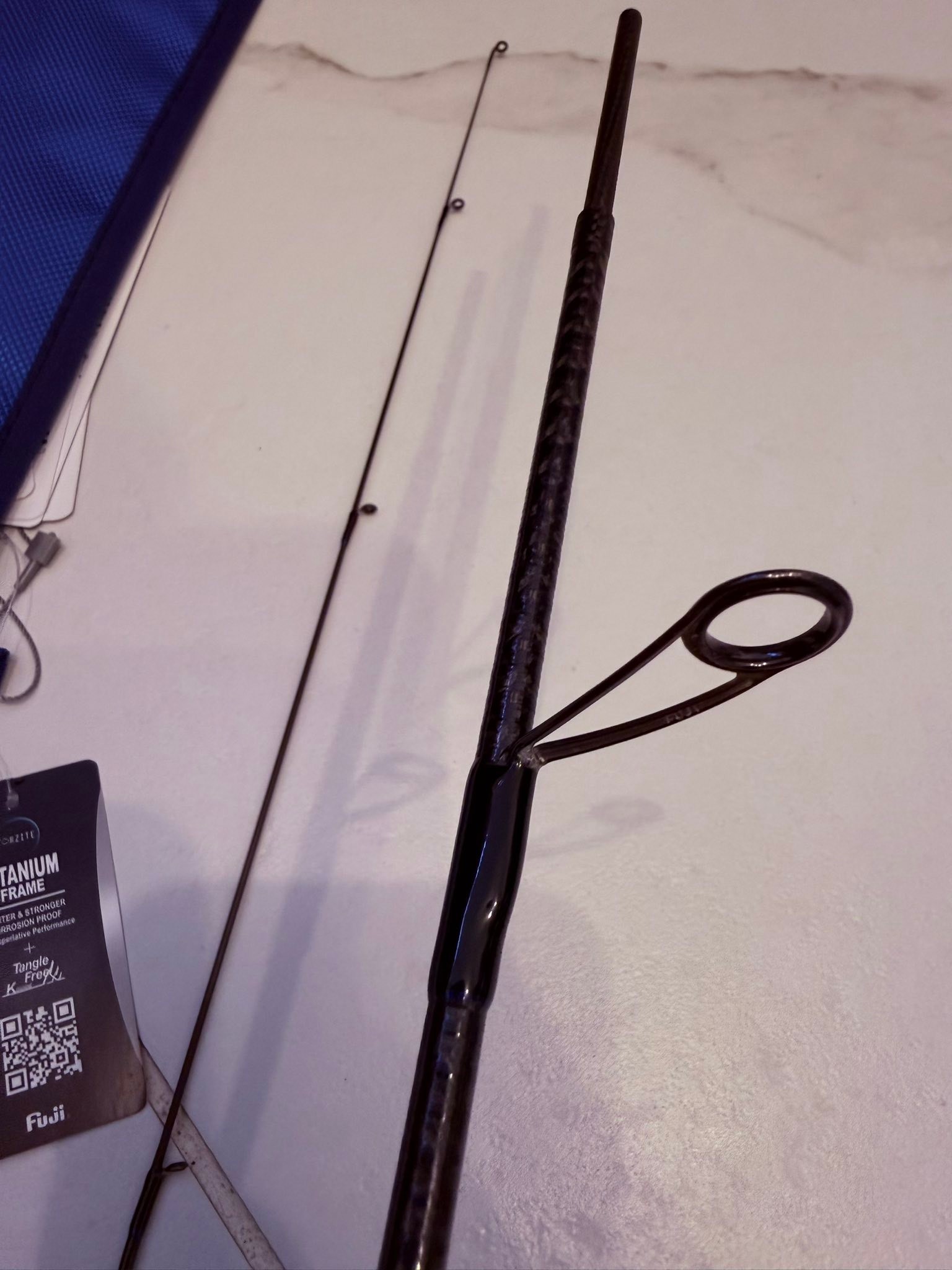 Clear Blue Crystar 72-Finder spinning rod for sale