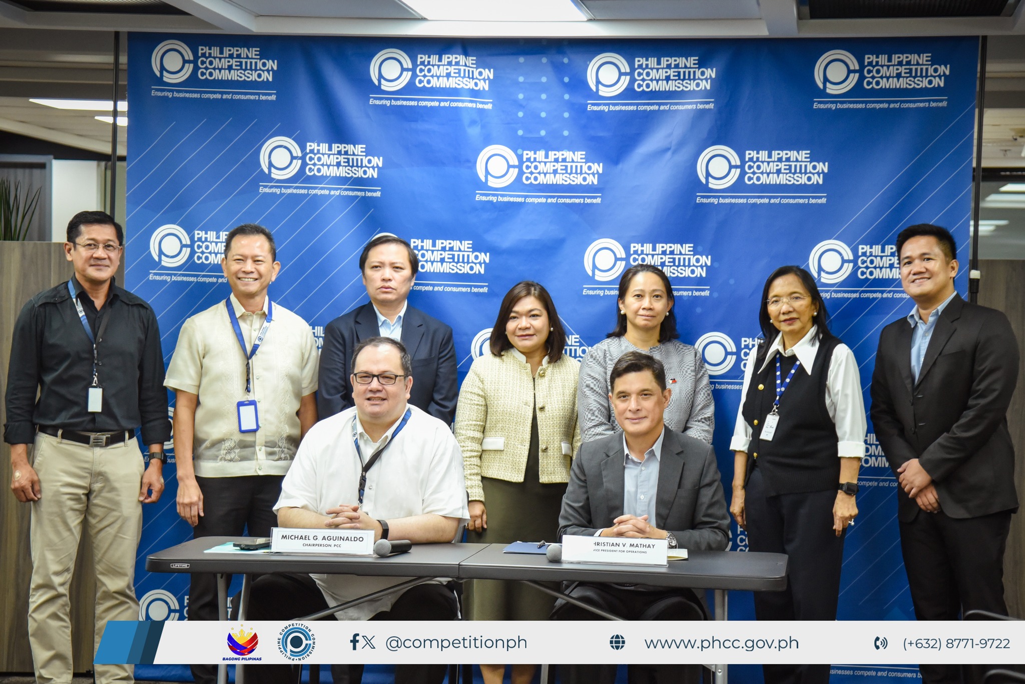 Philippine - Philippine Competition Commission (PCC) officials and SM ...