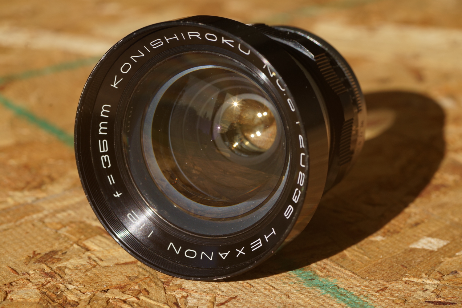 Konica III rangefinder with Hexanon 48mm f2 lens