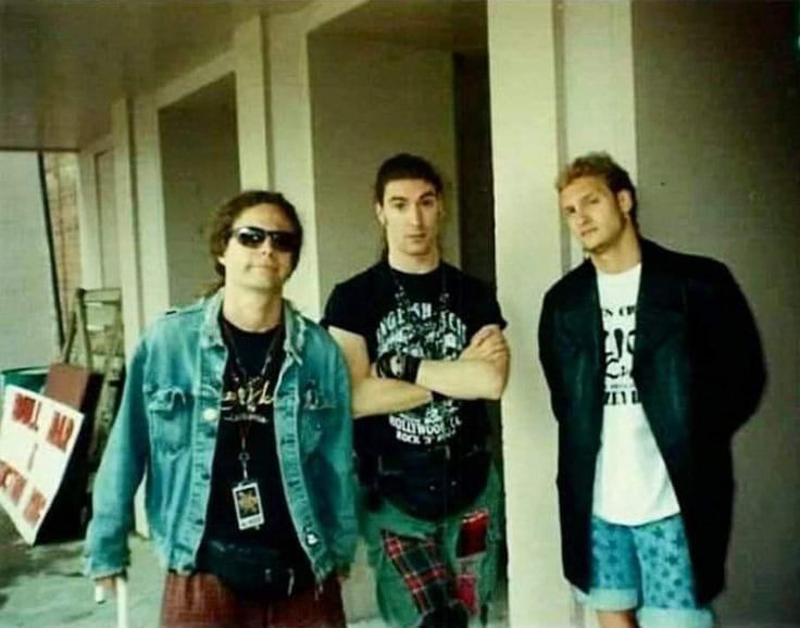 May 21st 1991 Alice in Chains outside El Paso county coliseum in
