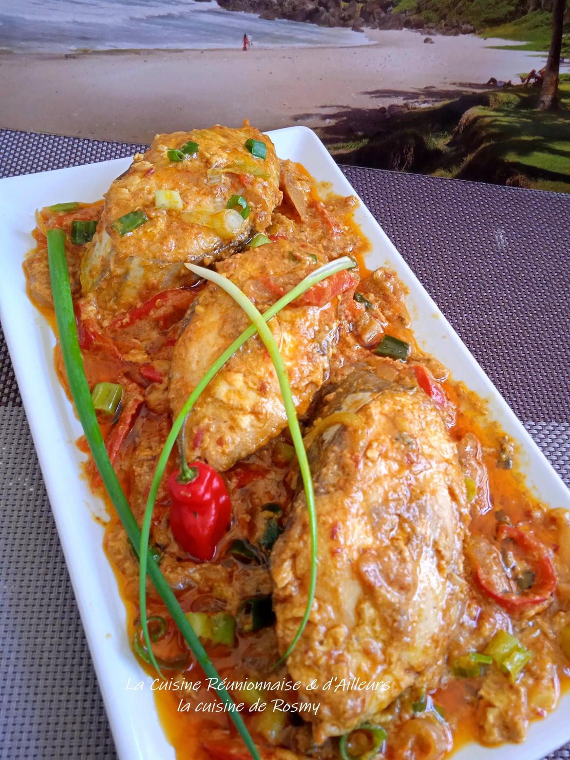 La - Curry de poisson au lait de coco Très simple à préparer, mais ...