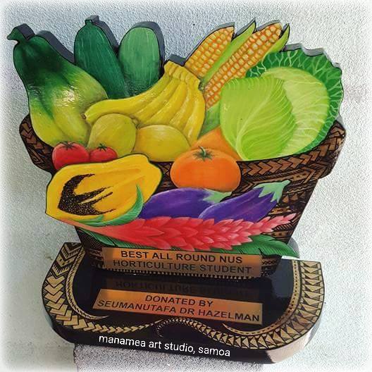 Manamea - AWARD for 'BEST ALL ROUND HORTICULTURE STUDENT' at the ...