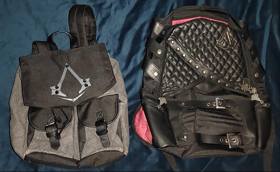 assassin's creed buckles and blades laptop backpack Blade 2.0 – Acehigh Tech Co Canvas Backpack - Assassin's Creed