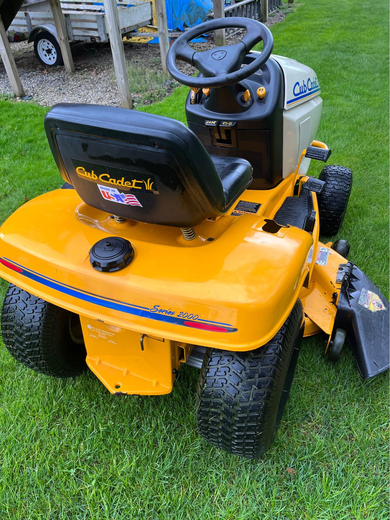 Great Description About Cub Cadet 2000 Series