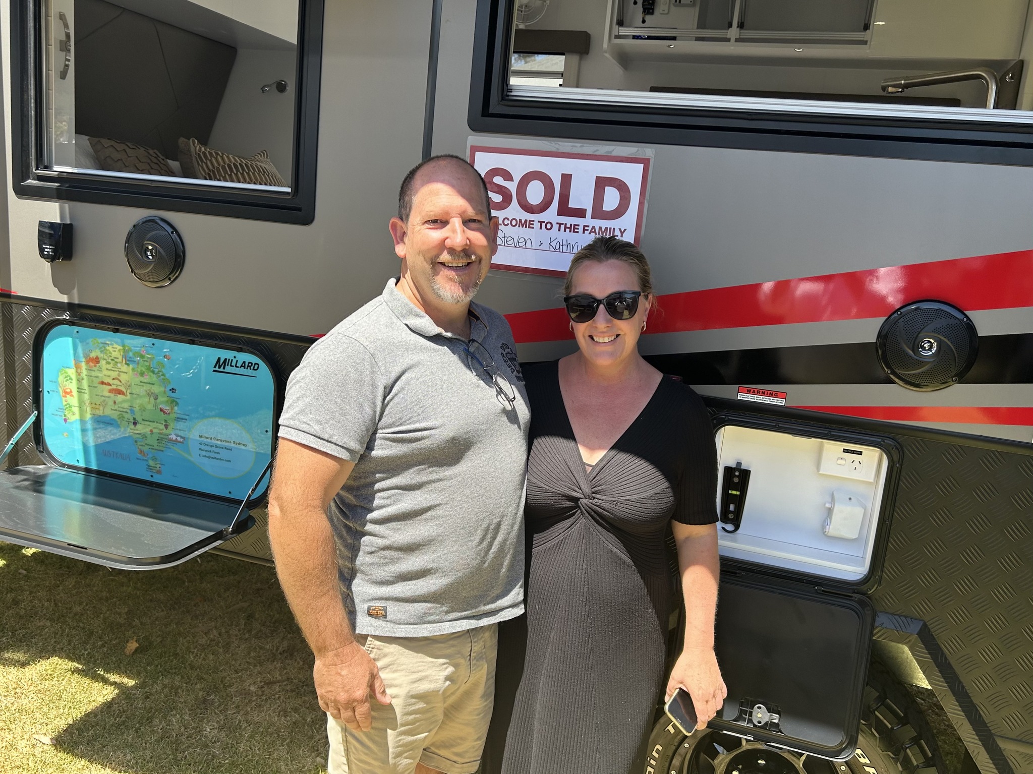 Meet Steven & Kathryn and their brand... - Millard Caravans