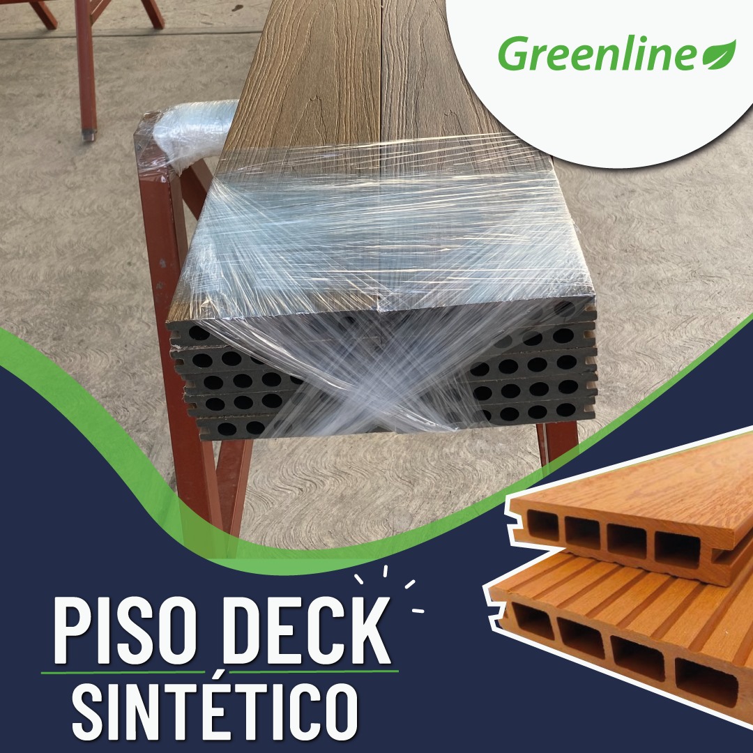 El piso Deck sintético es facil de colocar y queda excelente tanto para ...
