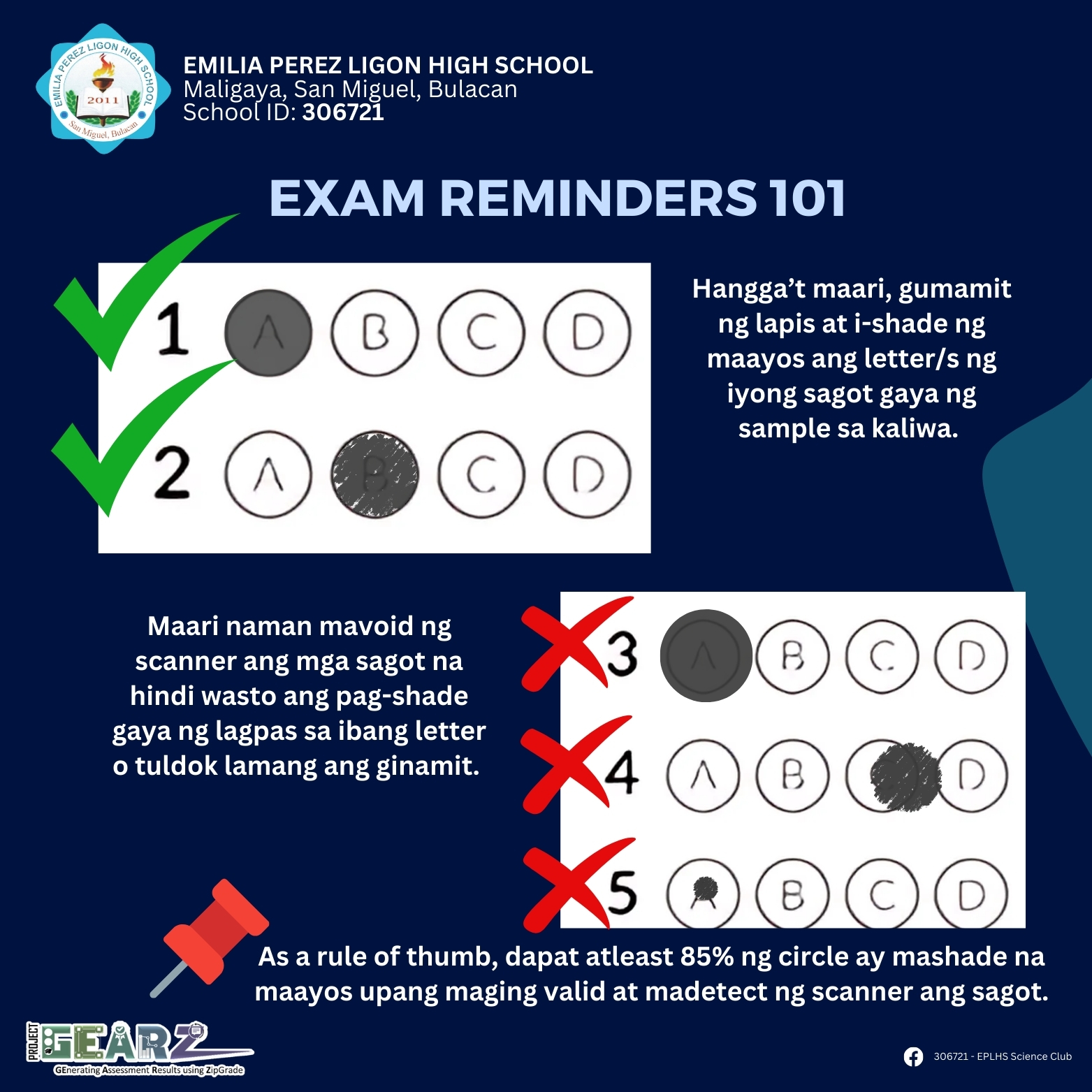 Hello, Exam, Again! Bilang paalala, narito ang ilang information sa ...