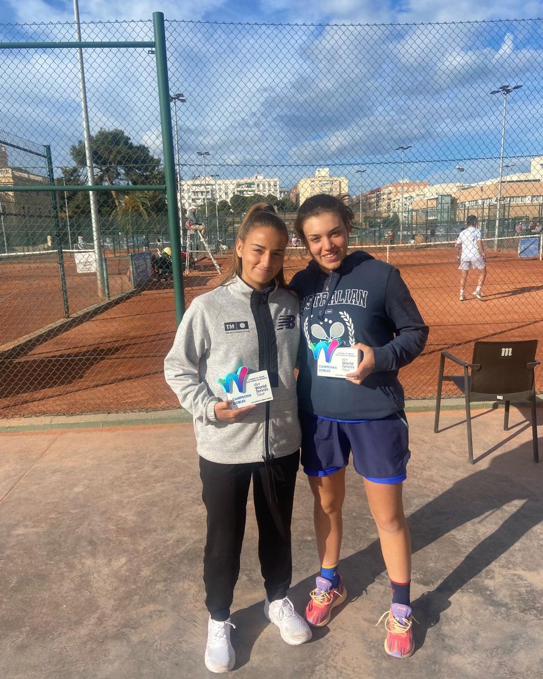 Club - Charo Esquiva finalista individual y campeona de doble en el ITF ...