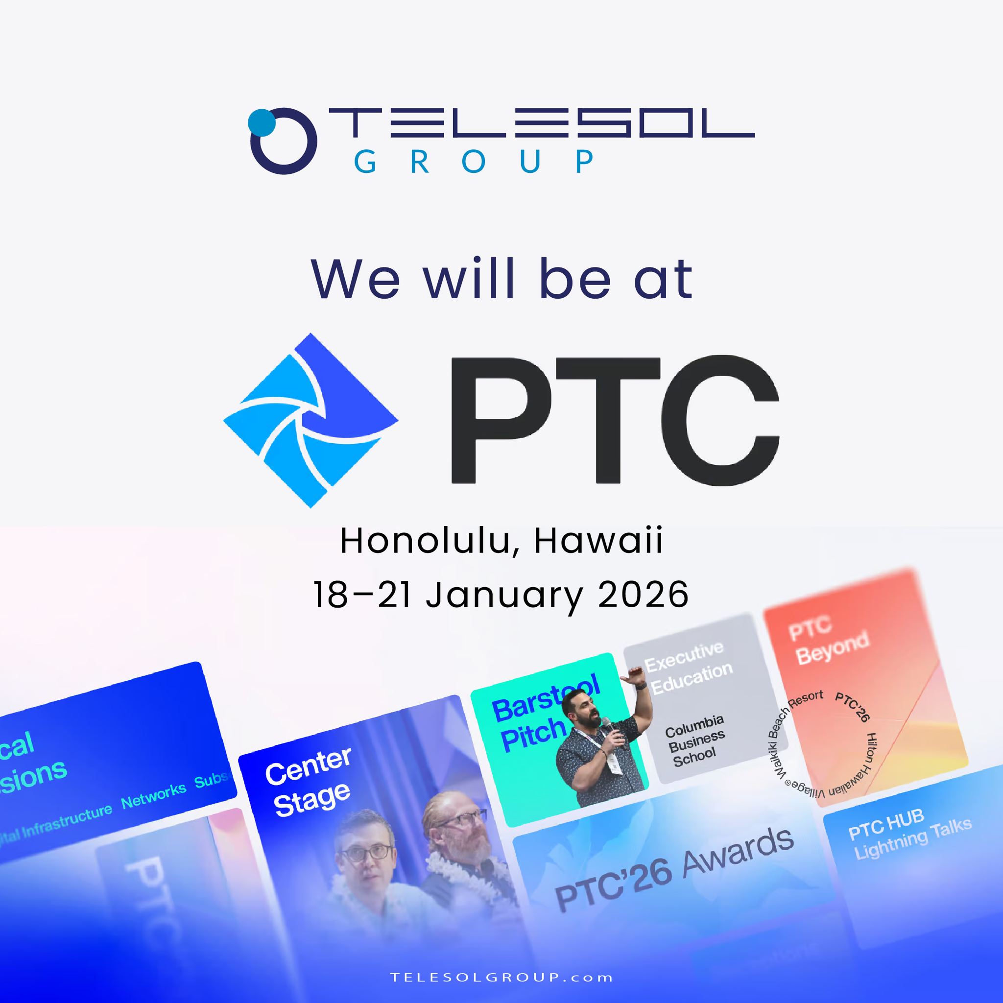 Telesol - 🌴 Exciting news! Telesol Group is heading to PTC 2026 — the ...
