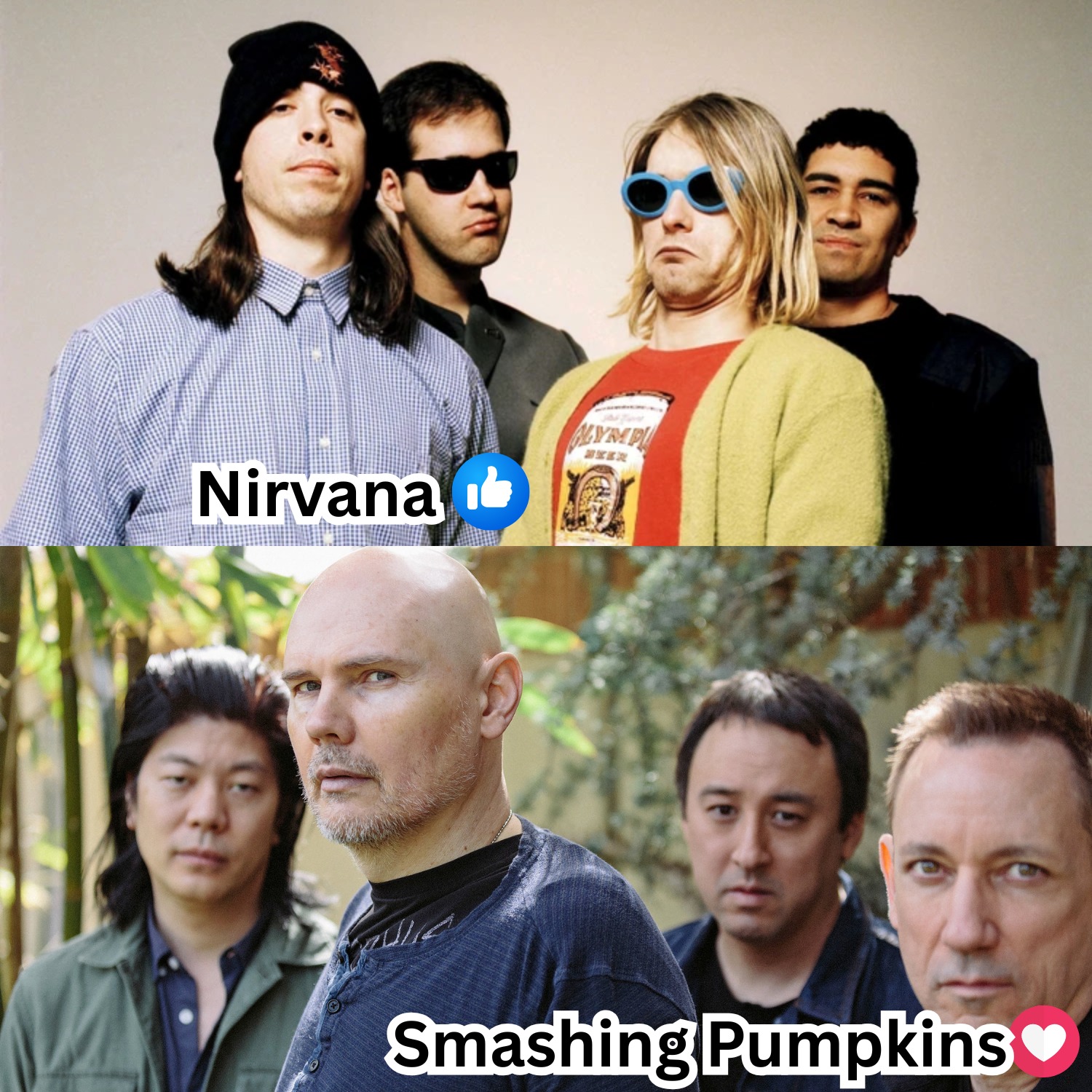 Smashing Pumpkins vs Nirvana: Which is better?