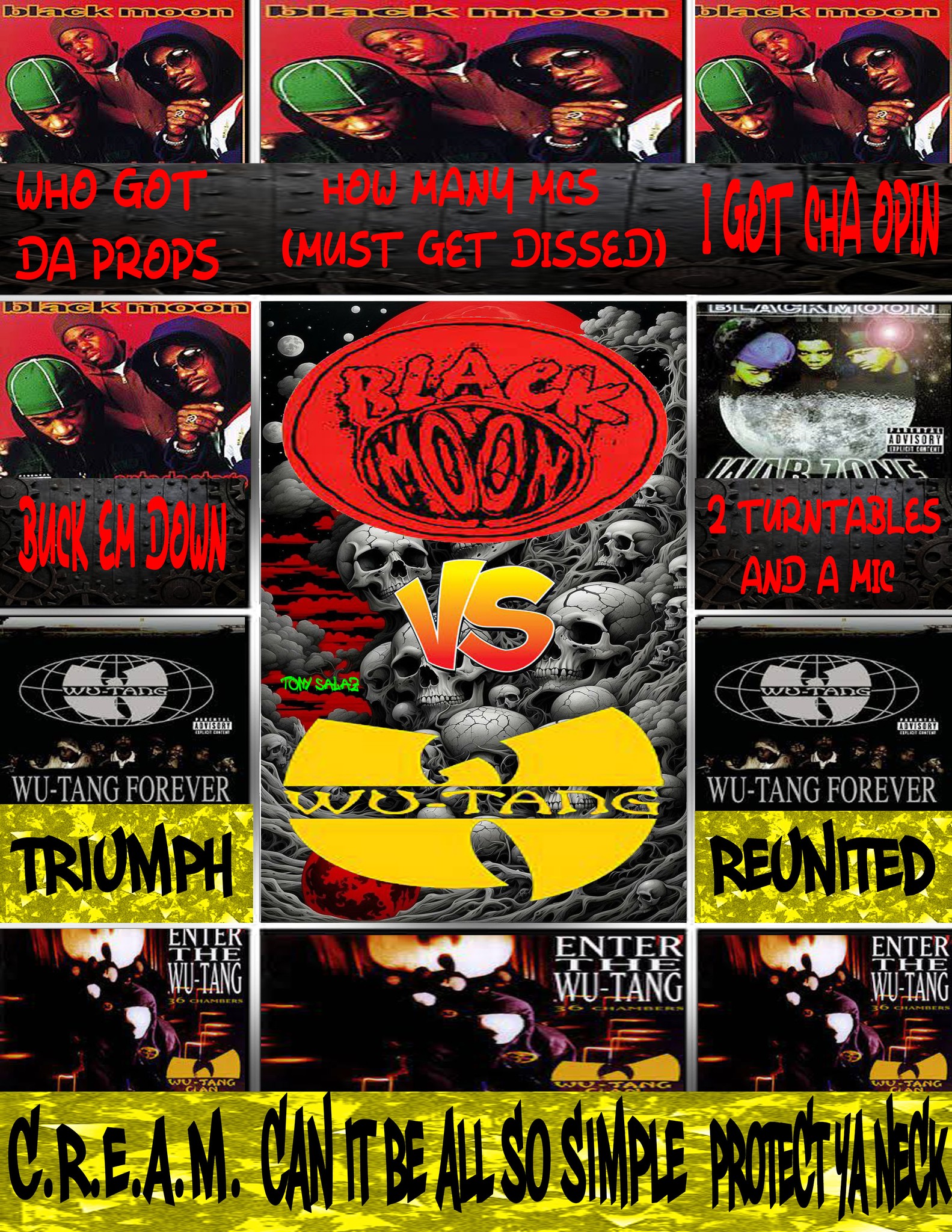 What's the better hip-hop group, Black Moon or Wu Tang?