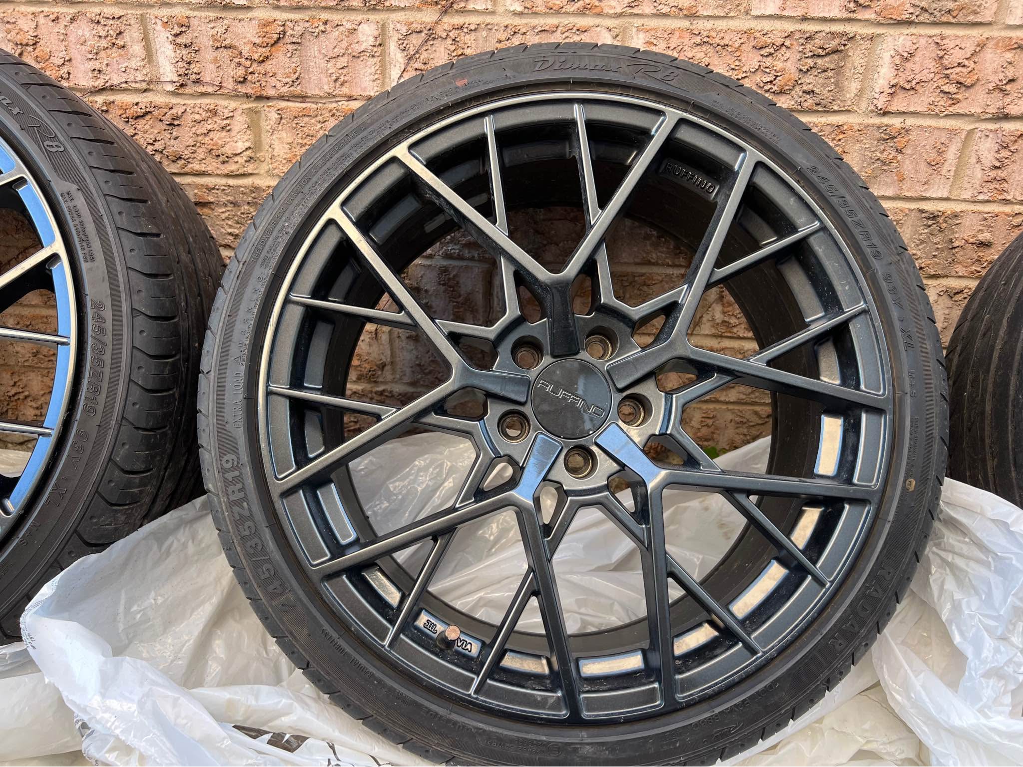 Ruffino rims with tires 245/35/R19 - Car Wheels, Tires & Parts ...