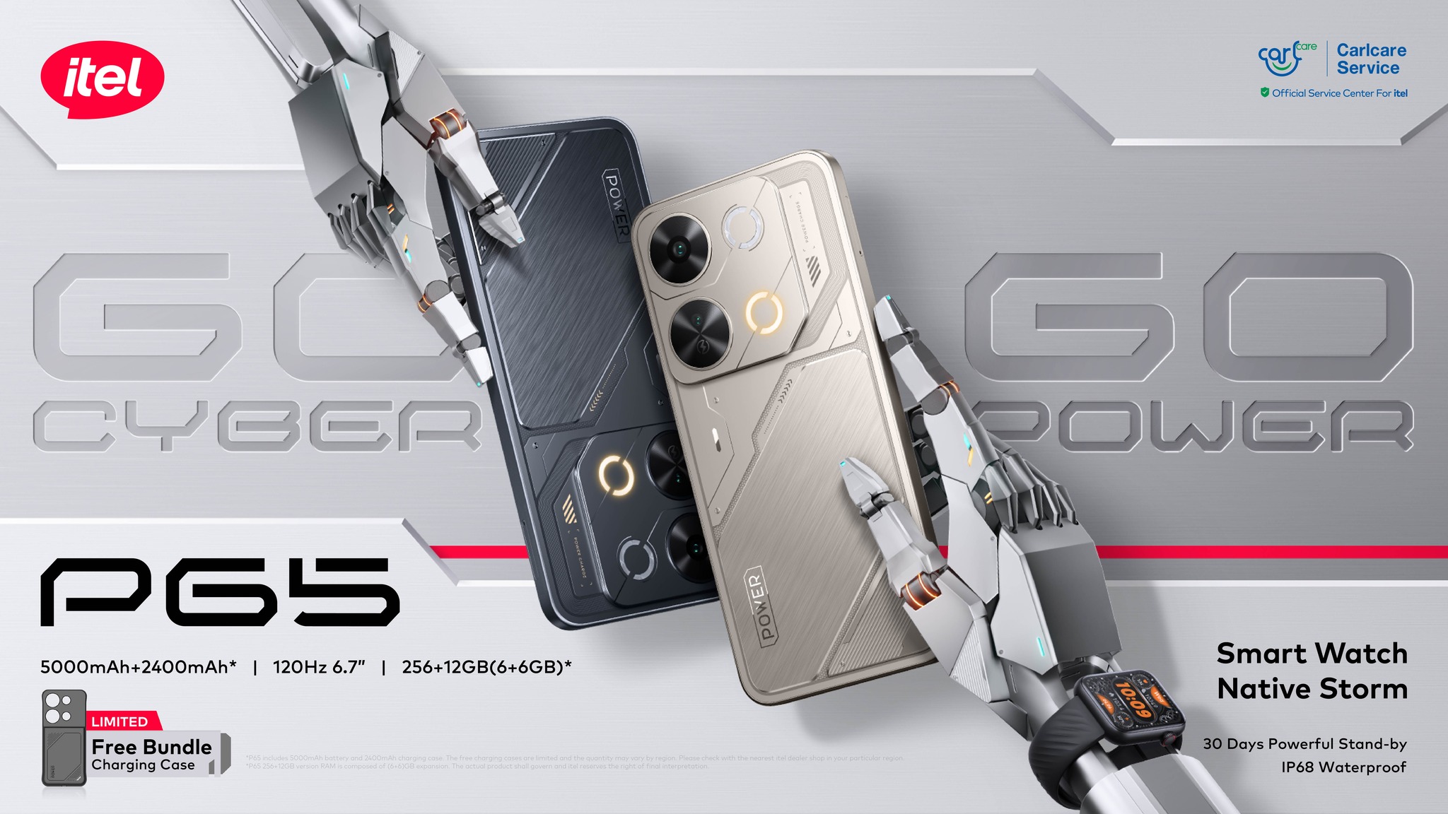 itel - Introducing itel P65 – the pinnacle of Cyber...