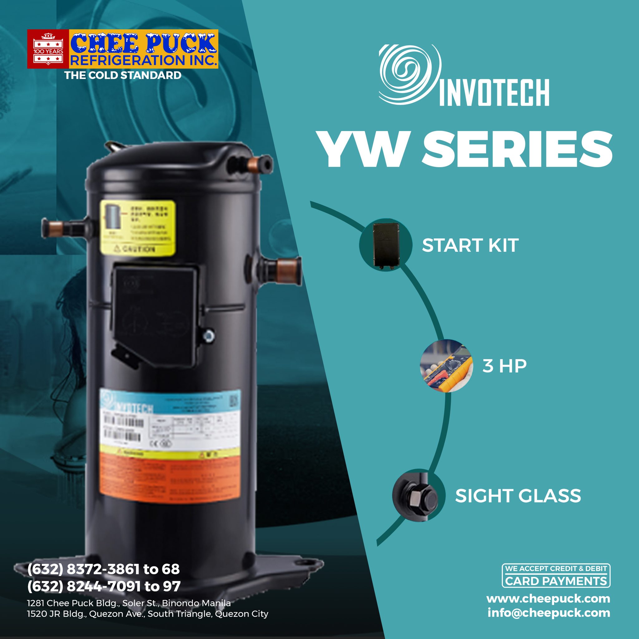Invotech Scroll Compressor Philippines | Manila