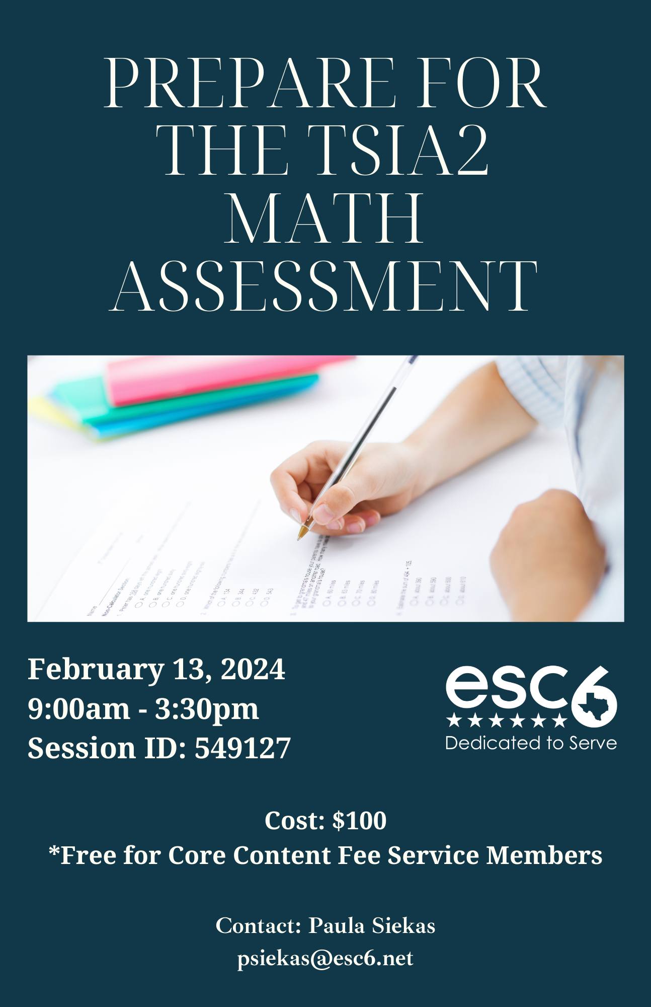 Leadership, - Need help supporting your students on their TSIA2 Math ...