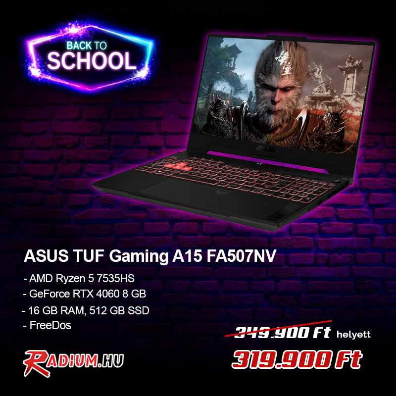 Radium.hu - 🔴JELENLEGI LEGJOBB GAMER LAPTOP AJÁNLAT⚫ Asus...